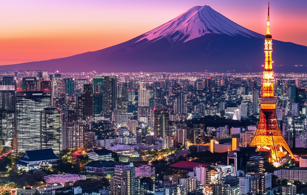 東京の美しい景色